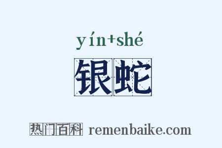 银蛇是什么意思的图片